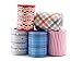 Summer-Ray 25 Yards (25 x 1 Yard) Grosgrain Ribbon 1.5 inch (38mm) Mixed Colors Value Pack