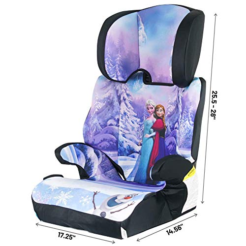 KidsEmbrace HighBack Booster Car Seat, Disney Frozen Elsa and Anna