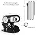 Micro USB HD Webcam 1080P - Digital Web Cam with Built-in Microphone, LED Night Lighting, Flexible and Portable External Web Camera with Clip