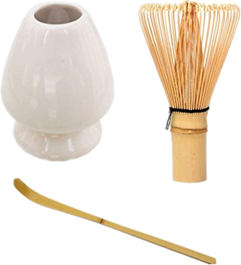 shangmu Matcha Green Tea Whisk Set Bamboo Whisk + Bamboo