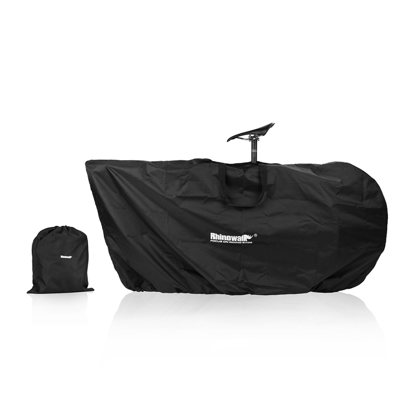 SUNTTELF Lightweight Bike Storage Bag Bike Transport Bag for 27.5inch MTB 700C Road Bike Bike Cover (Black)