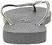 Havaianas Slim Flip Flops for Women Grey/Silver