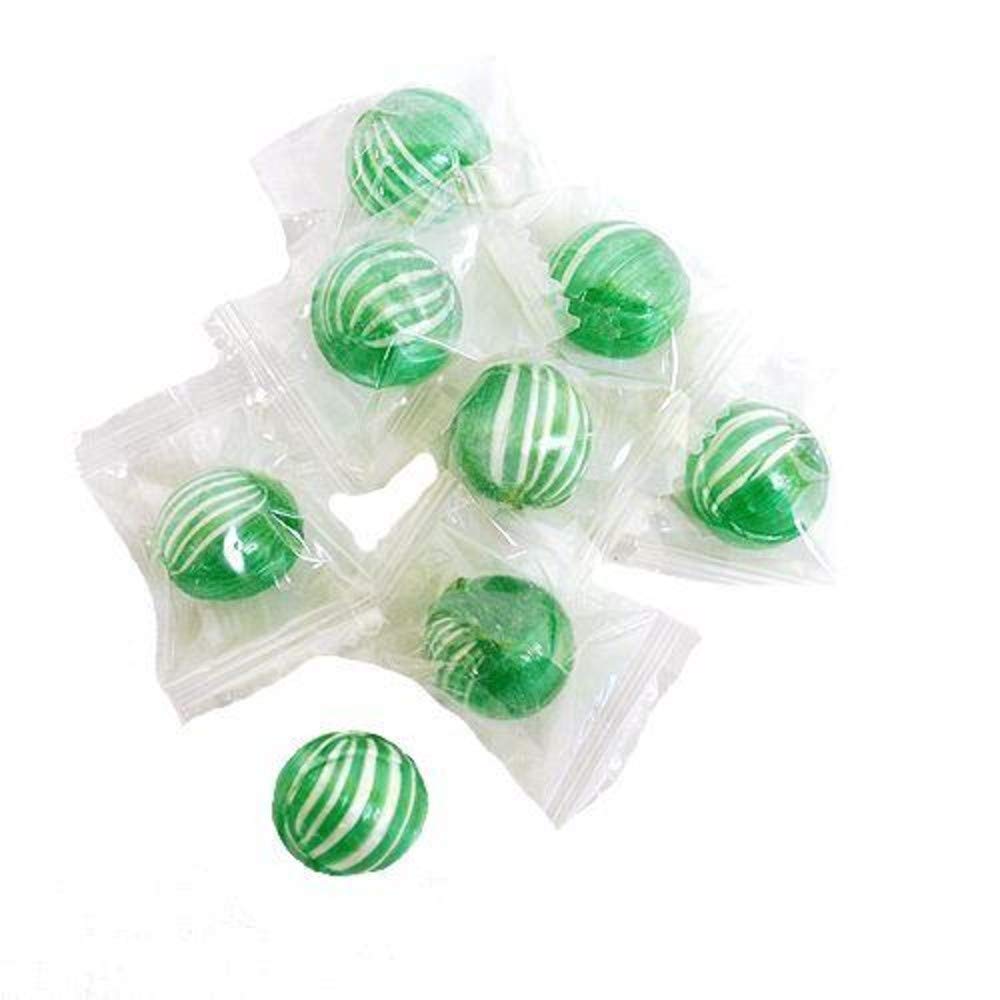 Atkinson's Hard Candy Balls Bulk Bags (Spearmint, 1 lb