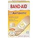 Band-Aid Brand Adhesive Bandages Infection Defense with Neosporin Antibiotic Ointment, Pack of Assorted Sizes, for Wound Care and First Aid, 20 ct