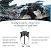 Foldable Portable 3D VR Glasses, Adjustable Virtual Reality VR Headset for 4.5 - 6 Inch Screen Smart Phone - Black