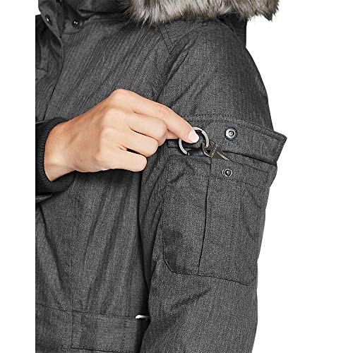 Eddie Bauer Women's Superior Stadium Coat, Black Regular S Pricepulse