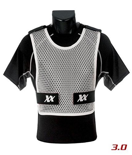 Maxx-Dri Vest 3.0 Body Armor Cooling Ventilation Airflow Tactical Vest (White, XL/XXL 1-Pack)