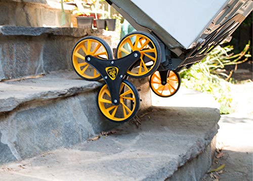 UpCart Lift Handtruck Dolly & Stair Climbing & Folding Cart | 200 Lb Capacity Up & Down Stairs - Thumbnail 7