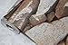 HaokHome 57802 Faux Stone Wallpaper Sand/Gray/Balck for Home Kitchen Decor 20.8