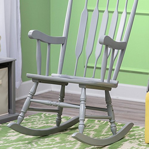 Rocking Chair for Baby Nursery - Grey