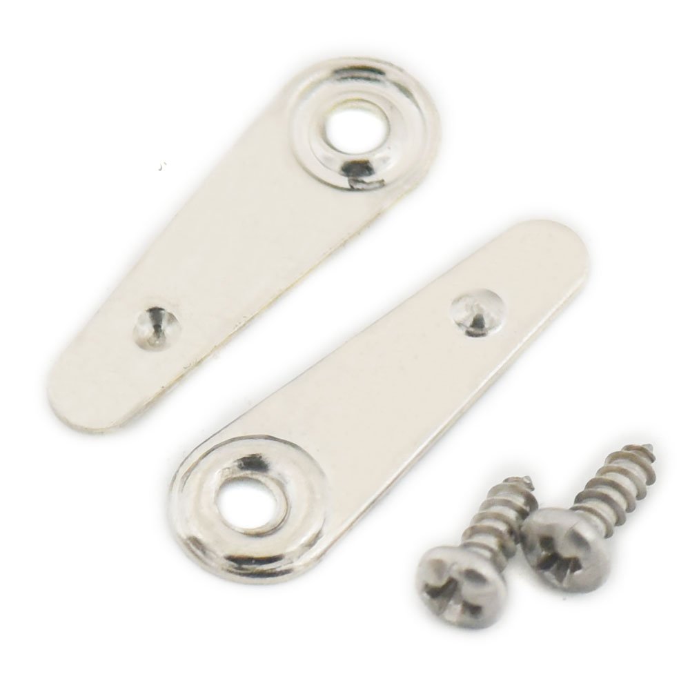 Fujiyuan 200 pcs Metal Picture Frame Turn Button Photo Mirror Arch