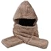 Animal Hat Hood Faux Fur - Anime Fashion Scarves Winter Warm Gloves & Mittens Soft Headscarf Neckwarmer Stuffed Animal Hat