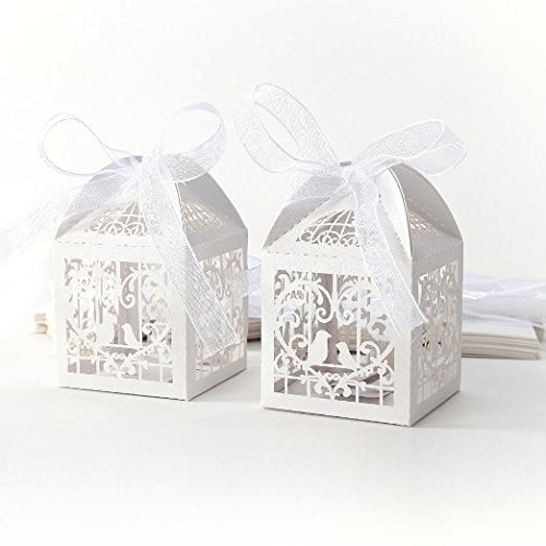 Gospire 50pcs deluxe party wedding favor super gift las…