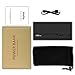 Portable Charger 13000mAh, KEXIN High-Speed Charging Power Bank with Dual USB Ports 3A Output External Batteries for iPhone iPad Samsung Galaxy (Black)