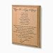 KATE POSH - Recipe for A Happy Marriage Wooden Plaque