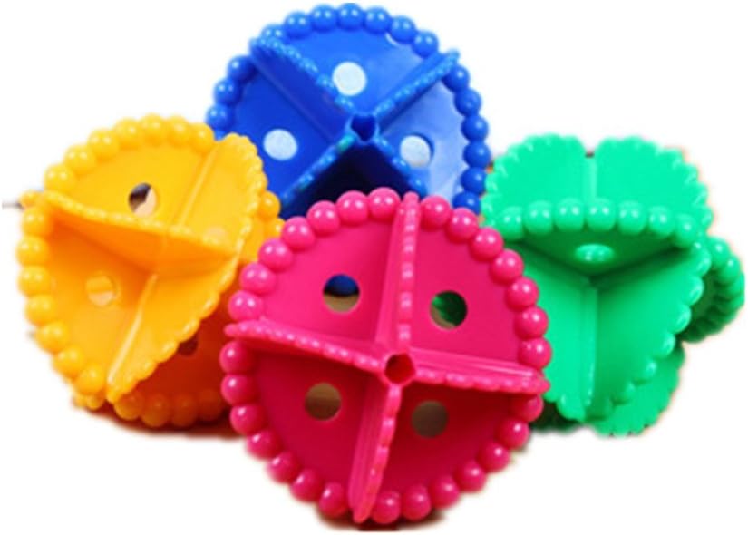 4 Pieces/Pack Big Size Colorful Reusable Washing Ball,Soft Rubber Laundry Ball