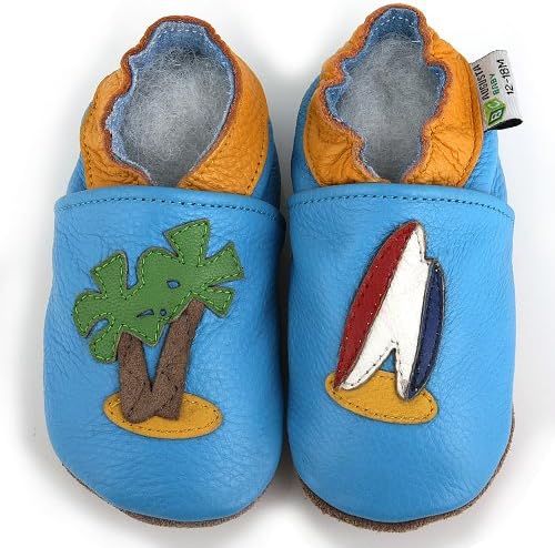 Augusta Baby Soft Sole Leather Beach Bum Shoes