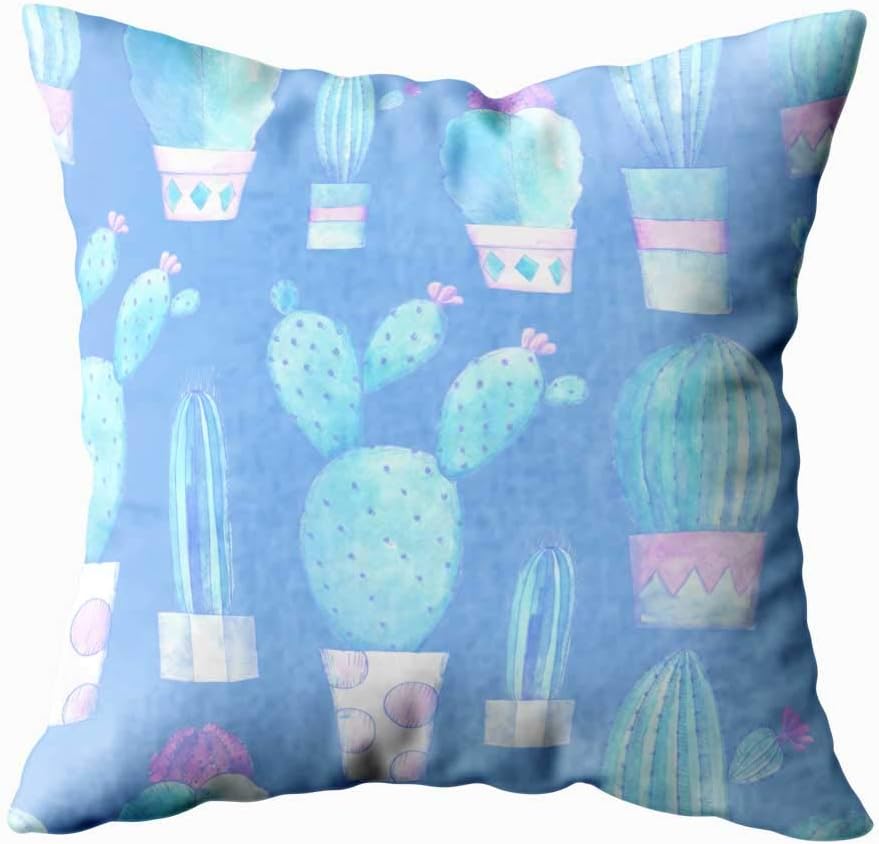 sequin cactus pillow