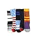 Jelinda Cotton Dress Socks Funky Colorful Socks Fashion Patterned Socks