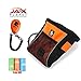 JAX PLANET Dog Training Bag Clicker Set - Dog Training Clicker & Treat Holder for Dog Training (1. Dog Treat Pouch)+FreeGift (Small/Freesize,TreatPouch/Clicker-Orange&Black+Gift)