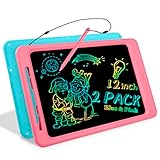 Trushome LCD Writing Tablet for Kids 2 Pack, 12