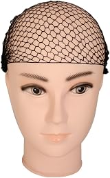 Generic 5x Black Slumber Hair Net with Elastic Edge – Sleep In Hair Net view 2