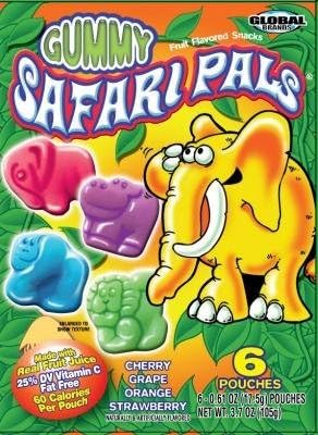 SAFARI PALS GUMMY SNACKS 3.7Z