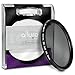 Altura Photo 82mm CPL Polarizer Glass Filter w/ Rotating Mount