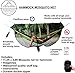 Evangelista Outfitters Hammock Mosquito Net – 11’2 x 4’6 Bug & Mosquitos Net fits All Camping Hammocks. Dense Mesh Provides Security. Compact, Lightweight, Easy Setup