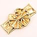 HAPPY CHERRY 1 Pc Metallic Big Bowknot Baby Kibds Headband Hair Bow Band Accessories Headwear - Gold - 1-7 Years