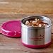 LunchBots Thermal 16 oz. All Stainless Steel Interior - Insulated Food Container Stays Warm for up to 5 Hours or Cold for 10 Hours - Leak Proof Soup Jar for Portable Convenience - Pink