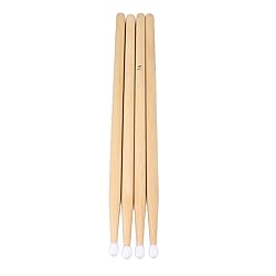 Maple Wood 7A Nylon Tip Drumsticks, 2 Pairs Drum