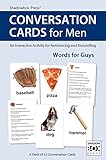 Conversation Cards for Men, Words for Guys - Reminiscence Activity for Alzheimer's / Dementia / Memo by 