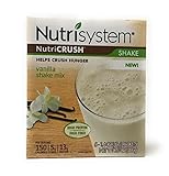 Nutrisystem NutriCRUSH Vanilla Shake Mix, 1.4 oz, 5 count by Nutrisystem