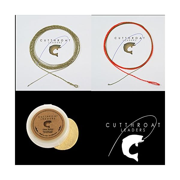 Cutthroat-Dry-Fly-Leader-Hi-Vis-Nymph-Leader-and-Paste-Floatant