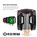 Cooler Master MasterAir MA610P RGB CPU Air Cooler, 6 CDC 2.0 Heatpipes, Aluminum Fins, Push-Pull, Dual MF120R RGB Fans, RGB Lighting for AMD Ryzen/Intel LGA1151
