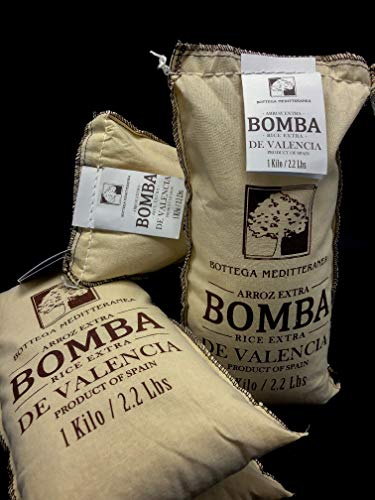 Bottega Mediterranea Bomba Rice Extra 2.2 lbs.