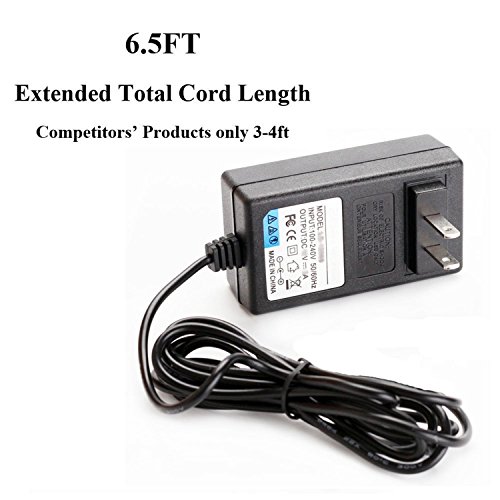 12V Keyboard AC Power Adaptor for Yamaha PA130, YPT-200, YPT-210, YPT-220, YPT-230, YPT-240, YPT-300, YPT-310, YPT-320, YPT-330, YPT-340, EZ-200, EZ-220, YPT-400, YPT-410, YPT-420, YDD-40, and DD-45.