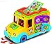 WolVol Self Driving School Bus Toy with Lights and Sounds for Kids, Learning and Activity Functions & Very Interesting Movements