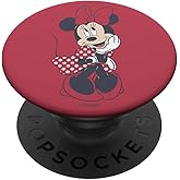 Disney Mickey and Friends Minnie Mouse Red Polka Dot Dress PopSockets Adhesive PopGrip