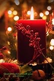 Christmas Card Checklist With Names and Addresses: Red Candle of Hope Christmas Card Recorder | Address Book | Organizer, Notebook, Planner | Keep ... Records | 6