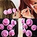 Hair Care Rollers Hair Curlers Silicone No Clip Hair Style Rollers Soft Magic DIY Curling Hairstyle Tools Hair Accessories Pink 30 PCSthumb 2