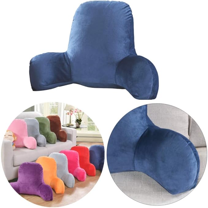 Large Comfort Plush Big Backrest Reading Rest Pillow Support Chair