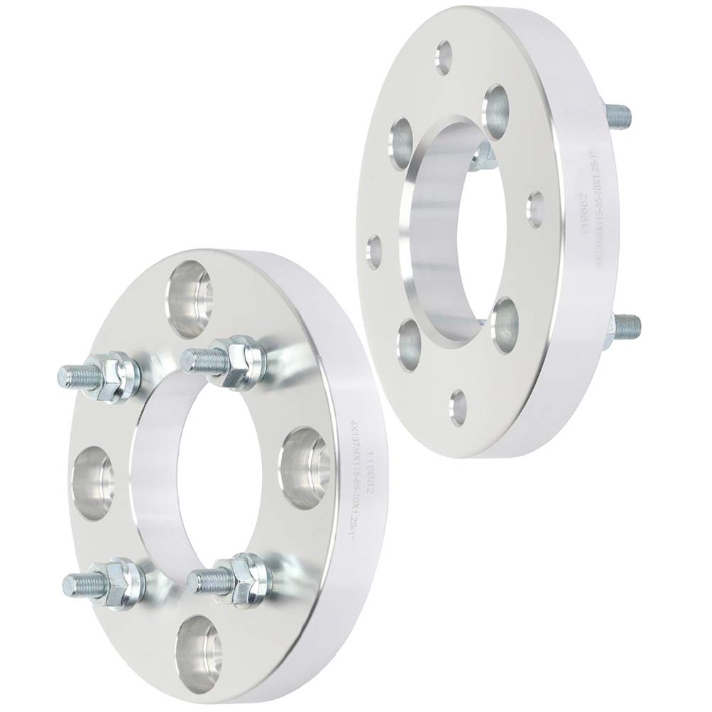 cciyu 2pcs 1 4x137 to 4x115 85 10x1.25 Wheel Spacers adapters fits for