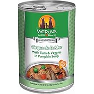 Weruva Classic Dog Food, Cirque de la Mer with Tuna & Veggies in Gravy, 14oz Can (Pack of 12)