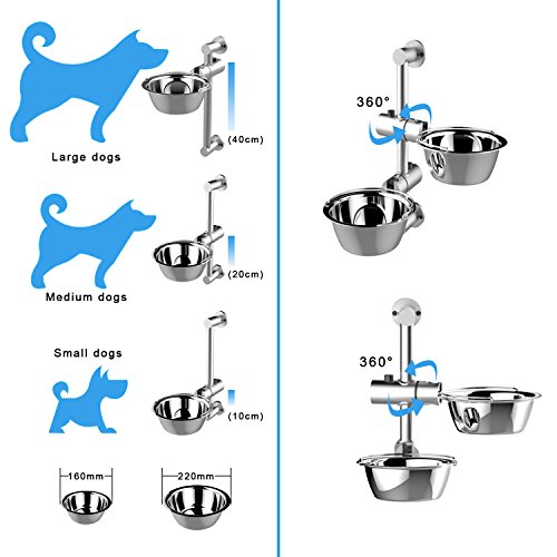 small dog feeding station