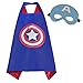 Superhero Costumes For Kids, Girls & Boys | Pretend Play Satin Capes, Masks & Bracelets | For Halloween, Birthdays Party Favors, Dress Up & More