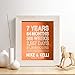 Personalized 7th Copper Anniversary Gift for Him or Her,
