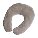 Vivi Relax-a-Bac All-Natural Neck Wrap Hot Cold Therapy Microwavable Moist Heat Heating Pad and Cold Compress for Neck and Shoulder Pain Relief and Arthritis, Gray