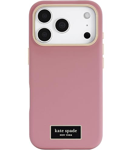 kate spade new york iPhone 17 Pro Max Case - Stripe Rose Coral